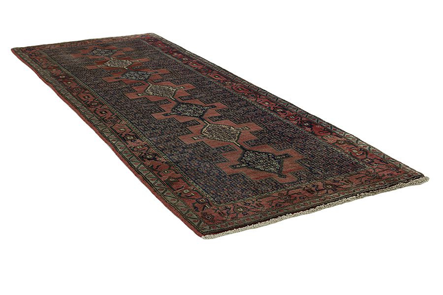 Senneh - Kurdi Persian Carpet 280x100 - Picture 1