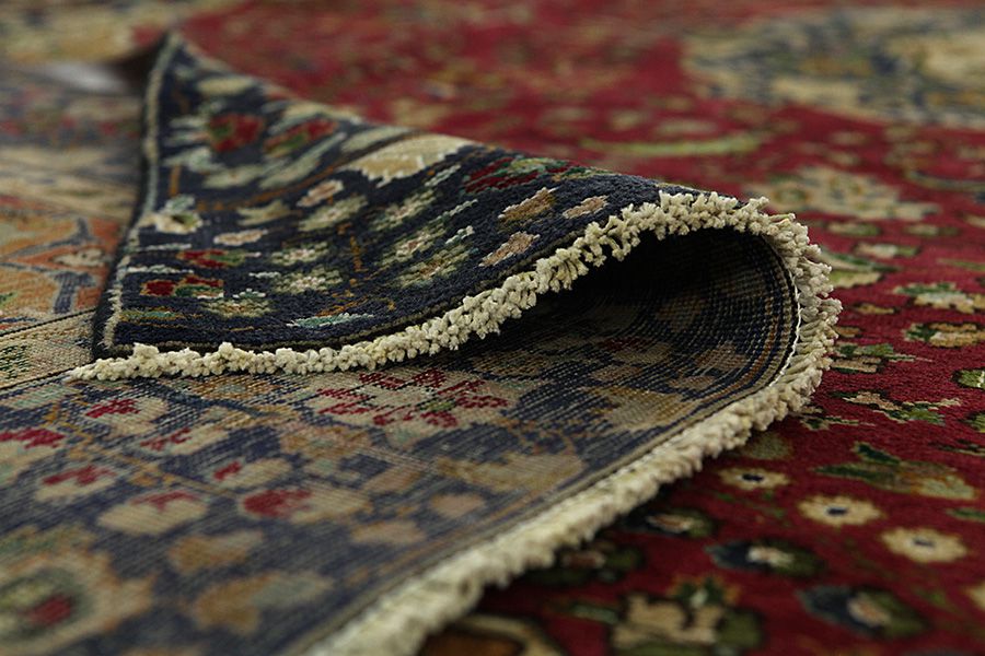 Kerman - Lavar Persian Carpet 370x270 - Picture 4