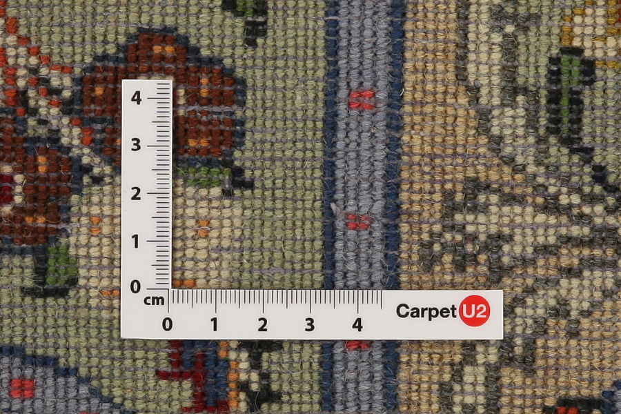 Kashan Persian Carpet 398x294 - Picture 4