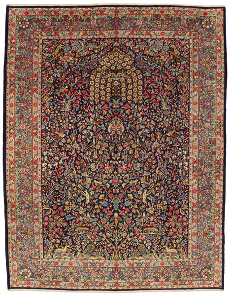 Kerman - Lavar Persian Carpet 386x297