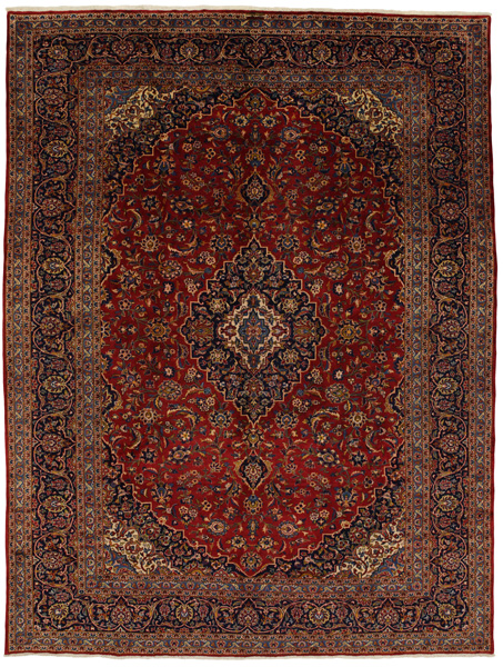 Kashan Persian Carpet 387x292