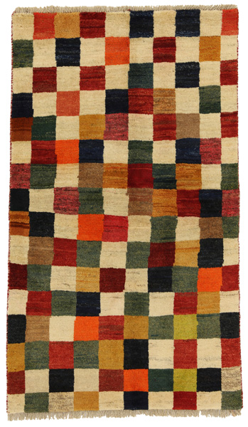 Gabbeh - Bakhtiari Persian Carpet 166x94