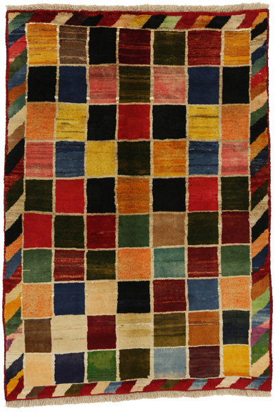 Gabbeh - Bakhtiari Persian Carpet 150x103