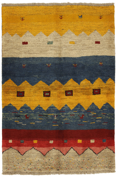 Gabbeh - Qashqai Persian Carpet 172x117