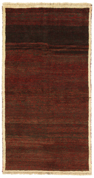 Gabbeh - Qashqai Persian Carpet 196x104