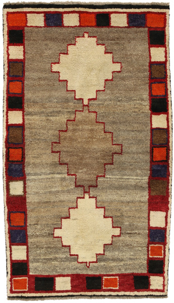 Gabbeh - Qashqai Persian Carpet 188x105