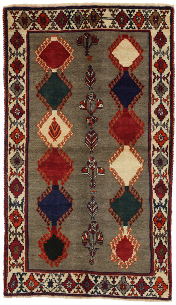 Gabbeh - Qashqai Persian Carpet 185x105
