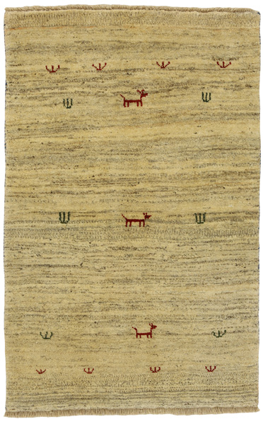 Gabbeh - Qashqai Persian Carpet 157x100