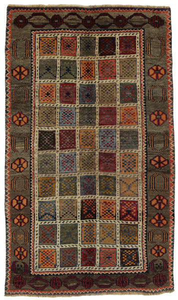 Gabbeh - Bakhtiari Persian Carpet 189x111