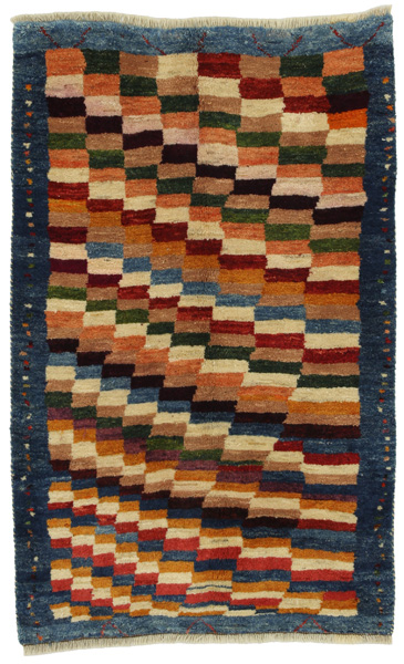 Gabbeh - Qashqai Persian Carpet 138x84