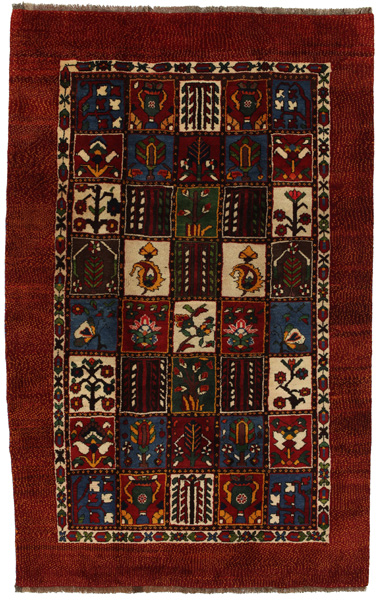 Gabbeh - Bakhtiari Persian Carpet 256x160