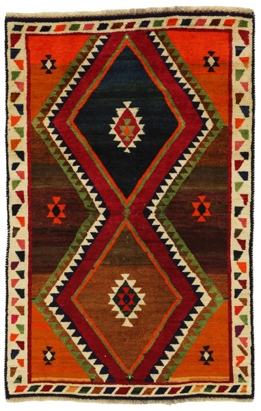 Gabbeh - Qashqai Persian Carpet 177x116