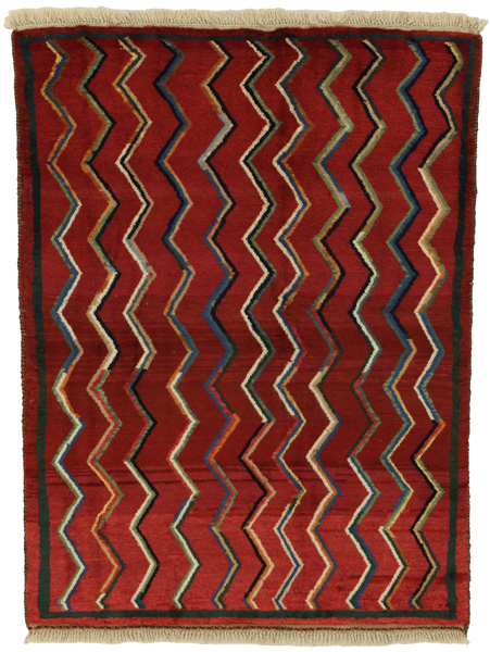 Gabbeh - Qashqai Persian Carpet 166x124