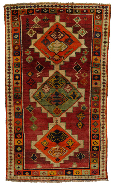 Gabbeh - Qashqai Persian Carpet 183x109