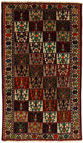 Gabbeh - Bakhtiari Persian Carpet 248x146