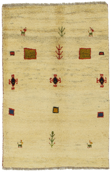 Gabbeh - Qashqai Persian Carpet 144x94