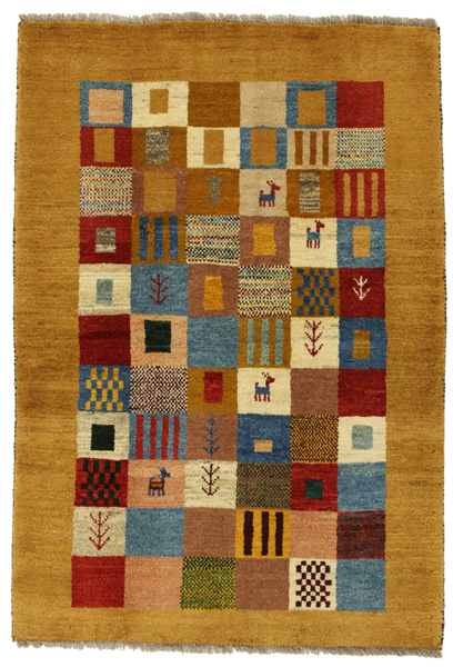 Gabbeh - Bakhtiari Persian Carpet 175x121