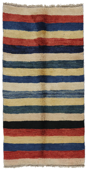Gabbeh Persian Carpet 190x98