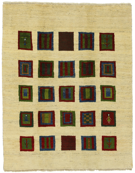 Gabbeh - Bakhtiari Persian Carpet 200x156