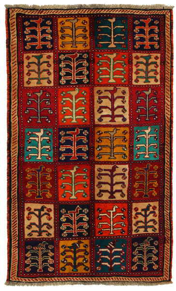 Gabbeh - Bakhtiari Persian Carpet 180x110