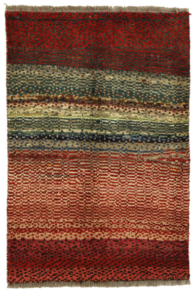 Gabbeh - Qashqai Persian Carpet 120x80