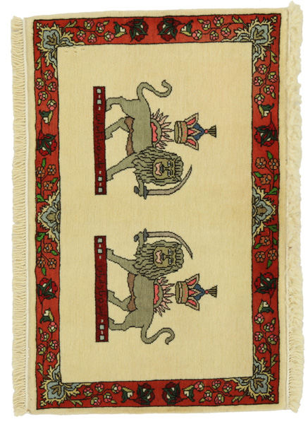Kashkooli - Gabbeh Persian Carpet 60x90