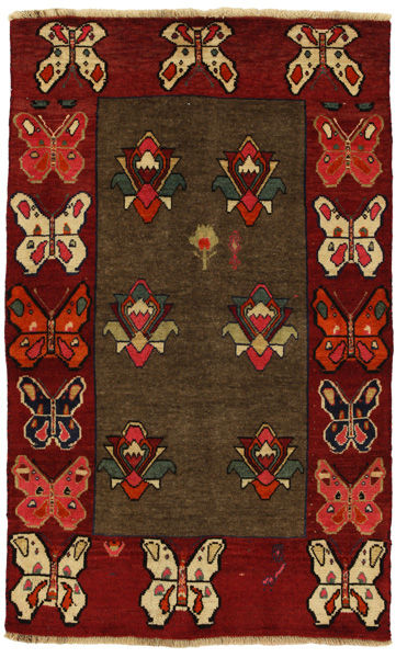Gabbeh - Qashqai Persian Carpet 180x111