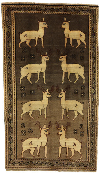 Gabbeh - Qashqai Persian Carpet 250x144