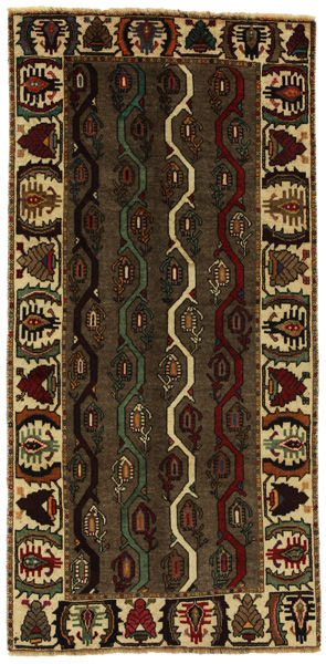 Gabbeh - Qashqai Persian Carpet 211x104