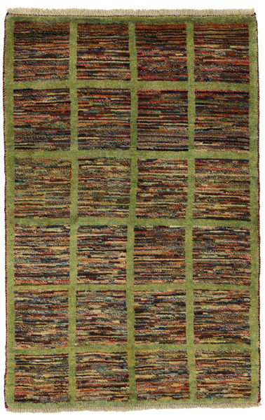 Gabbeh - Bakhtiari Persian Carpet 154x100