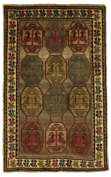 Gabbeh - Bakhtiari Persian Carpet 214x133