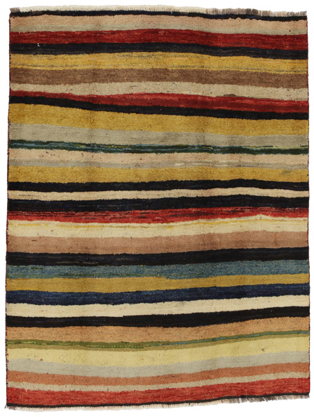 Gabbeh - Qashqai Persian Carpet 158x123