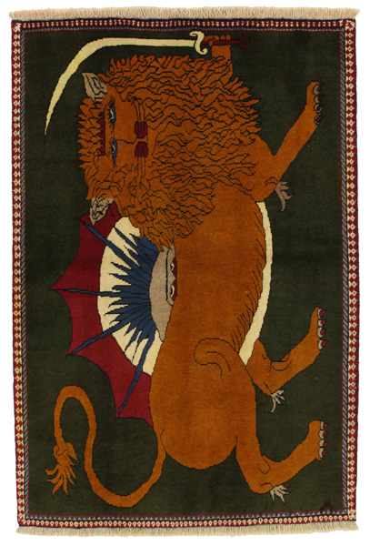 Kashkooli - Gabbeh Persian Carpet 153x103