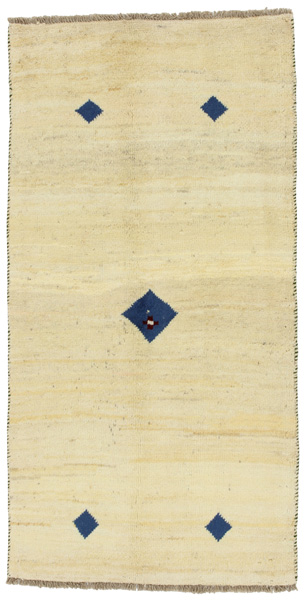 Gabbeh - Qashqai Persian Carpet 188x95