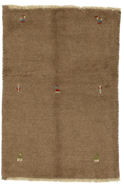 Gabbeh - Qashqai Persian Carpet 138x97