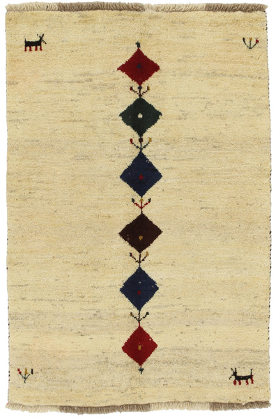 Gabbeh - Qashqai Persian Carpet 148x97