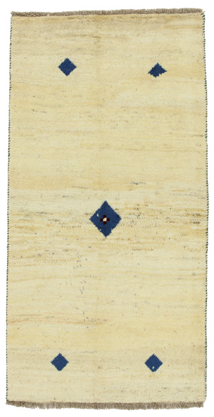 Gabbeh - Qashqai Persian Carpet 186x95