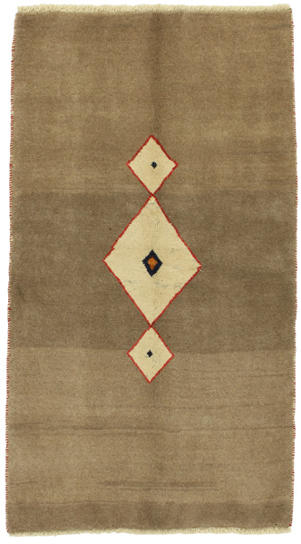 Gabbeh - Qashqai Persian Carpet 187x104