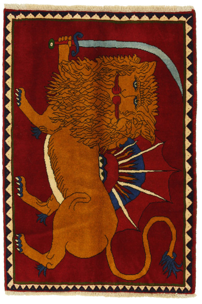 Kashkooli - Gabbeh Persian Carpet 149x101