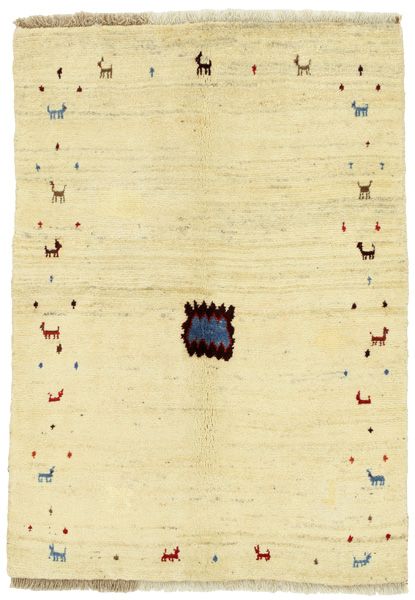Gabbeh - Qashqai Persian Carpet 144x103
