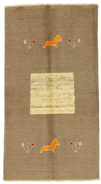 Gabbeh - Qashqai Persian Carpet 189x103