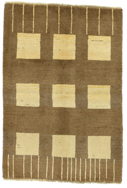 Gabbeh - Qashqai Persian Carpet 150x104