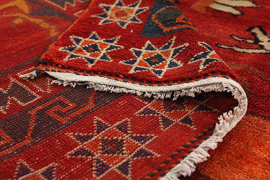 Gabbeh - Qashqai Persian Carpet 300x206 - Picture 4