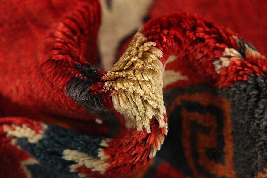 Gabbeh - Qashqai Persian Carpet 300x206 - Picture 6