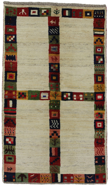 Gabbeh - Bakhtiari Persian Carpet 183x110