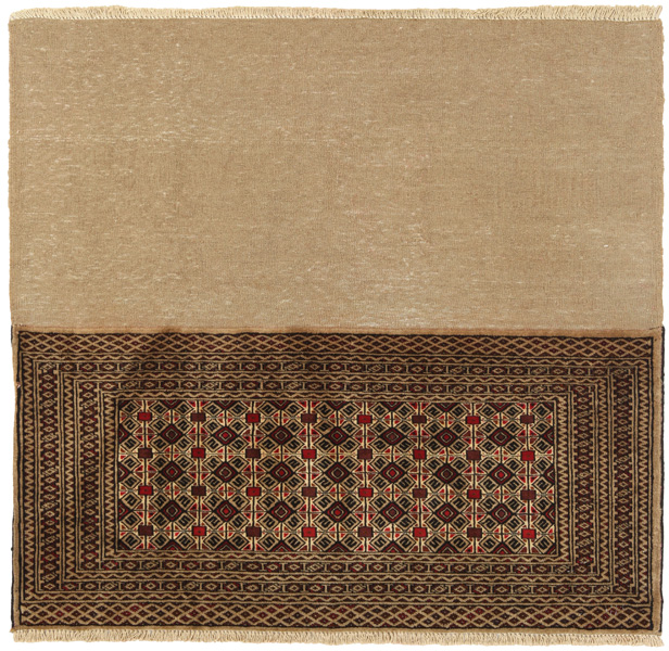 Bokhara - Turkaman Persian Carpet 108x114