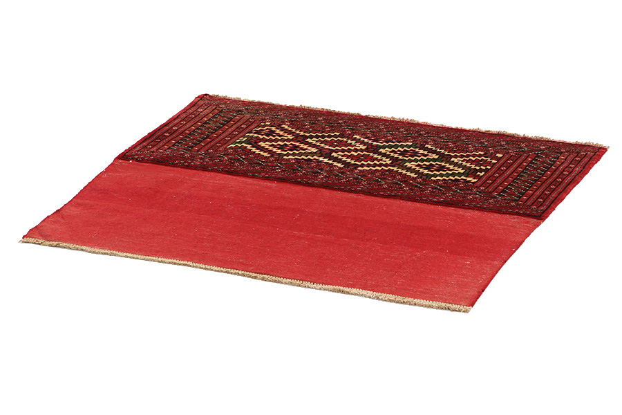Bokhara - Turkaman Persian Carpet 94x94 - Picture 2