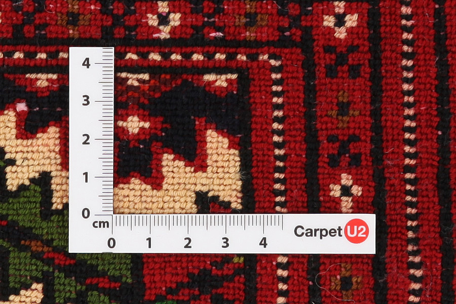 Bokhara - Turkaman Persian Carpet 94x94 - Picture 3