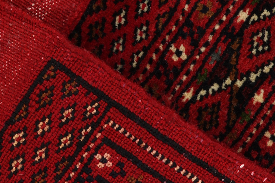 Bokhara - Turkaman Persian Carpet 94x94 - Picture 4