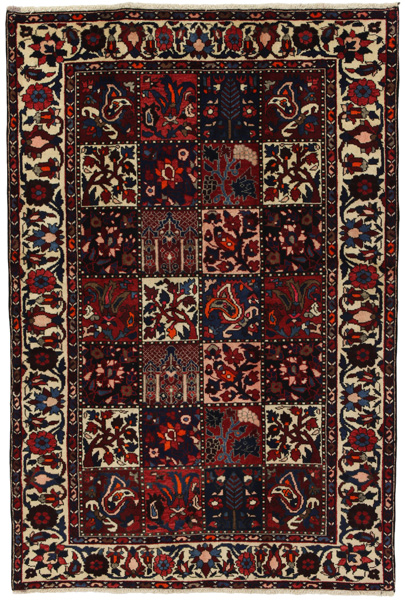 Bakhtiari Persian Carpet 217x145